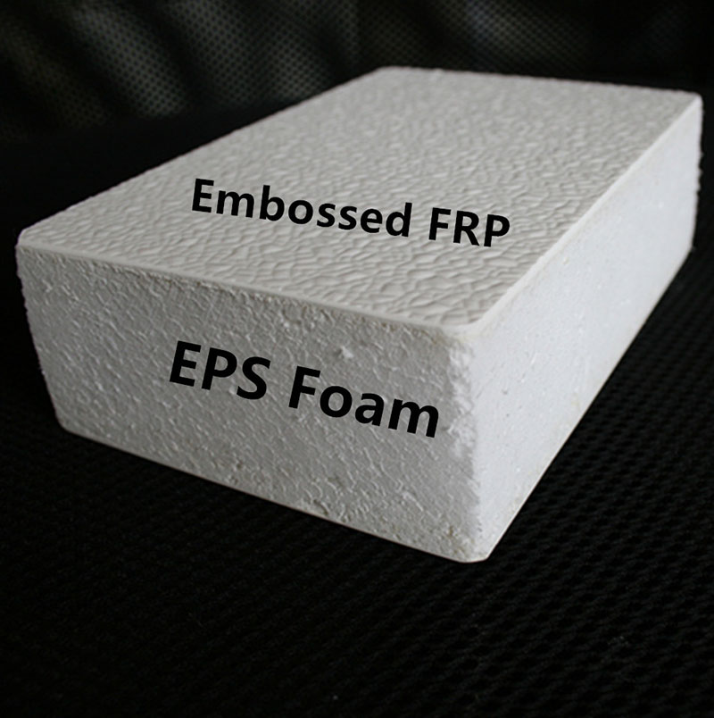FRP Pre-laminated EPS Foam Sandwich Panel