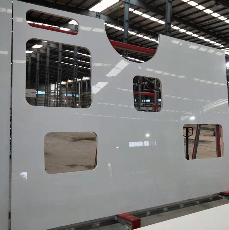 Glossy FRP Sandwich Panel for Caravan Wall